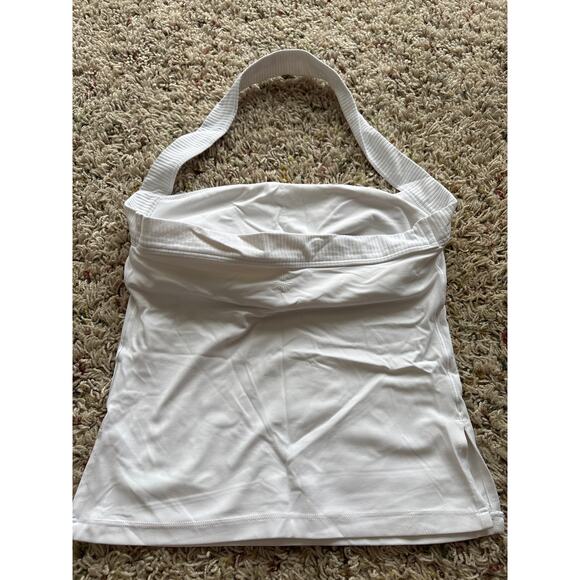 NWOT Offline By Aerie White Halter Top Women's Size XS Padded - Picture 3 of 3